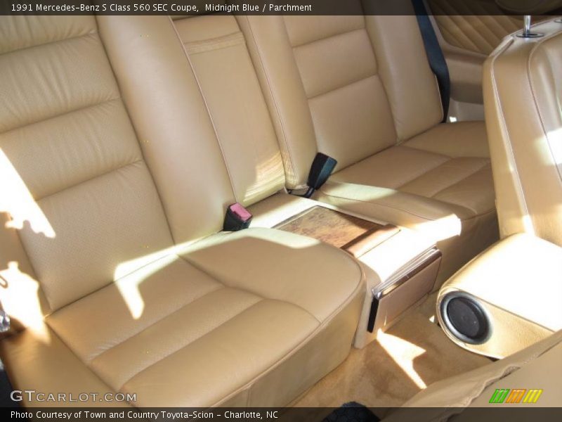  1991 S Class 560 SEC Coupe Parchment Interior