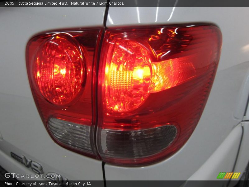 Natural White / Light Charcoal 2005 Toyota Sequoia Limited 4WD