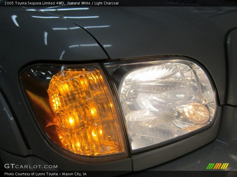 Natural White / Light Charcoal 2005 Toyota Sequoia Limited 4WD