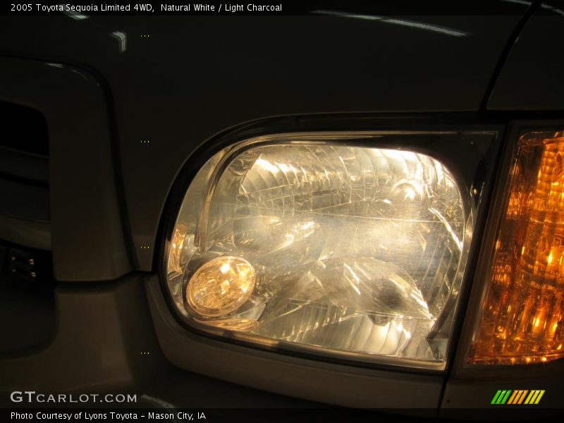 Natural White / Light Charcoal 2005 Toyota Sequoia Limited 4WD
