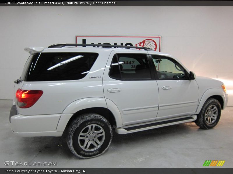 Natural White / Light Charcoal 2005 Toyota Sequoia Limited 4WD
