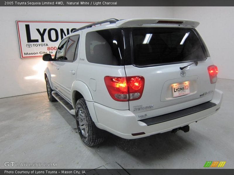 Natural White / Light Charcoal 2005 Toyota Sequoia Limited 4WD