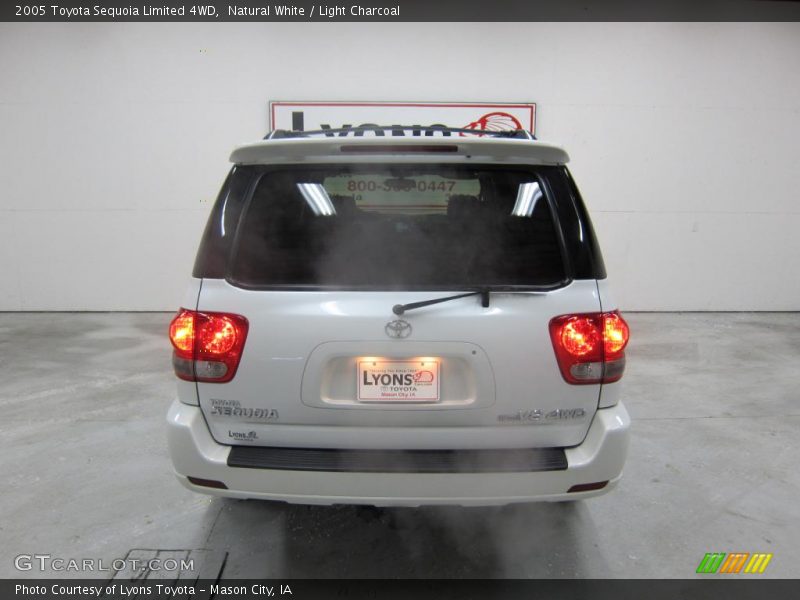 Natural White / Light Charcoal 2005 Toyota Sequoia Limited 4WD