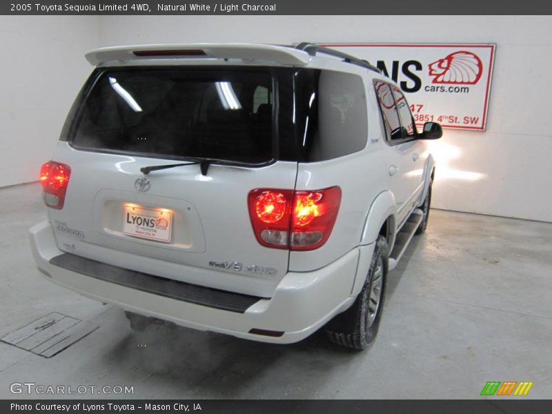 Natural White / Light Charcoal 2005 Toyota Sequoia Limited 4WD