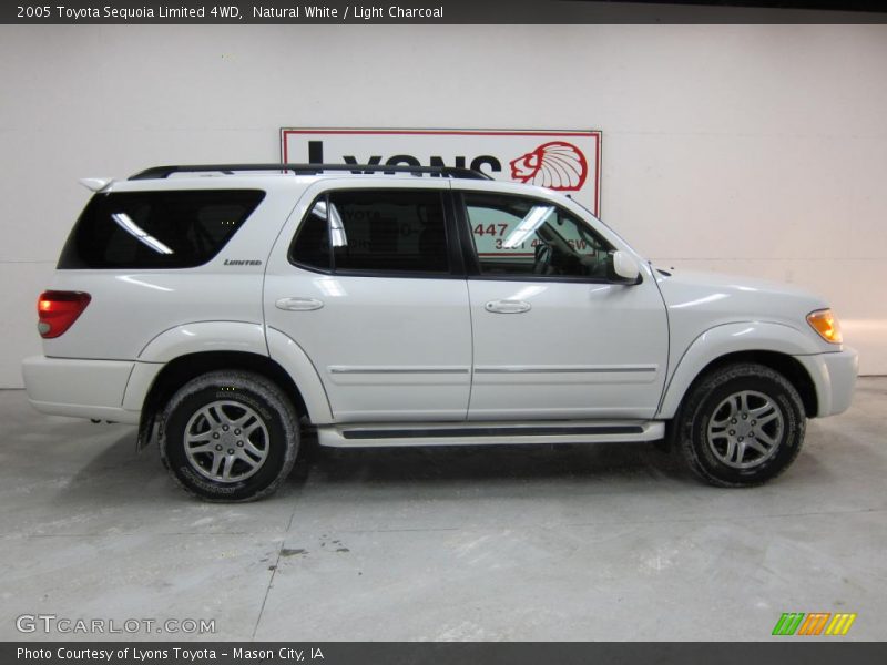Natural White / Light Charcoal 2005 Toyota Sequoia Limited 4WD