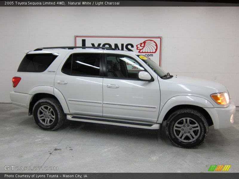 Natural White / Light Charcoal 2005 Toyota Sequoia Limited 4WD