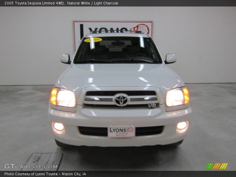 Natural White / Light Charcoal 2005 Toyota Sequoia Limited 4WD