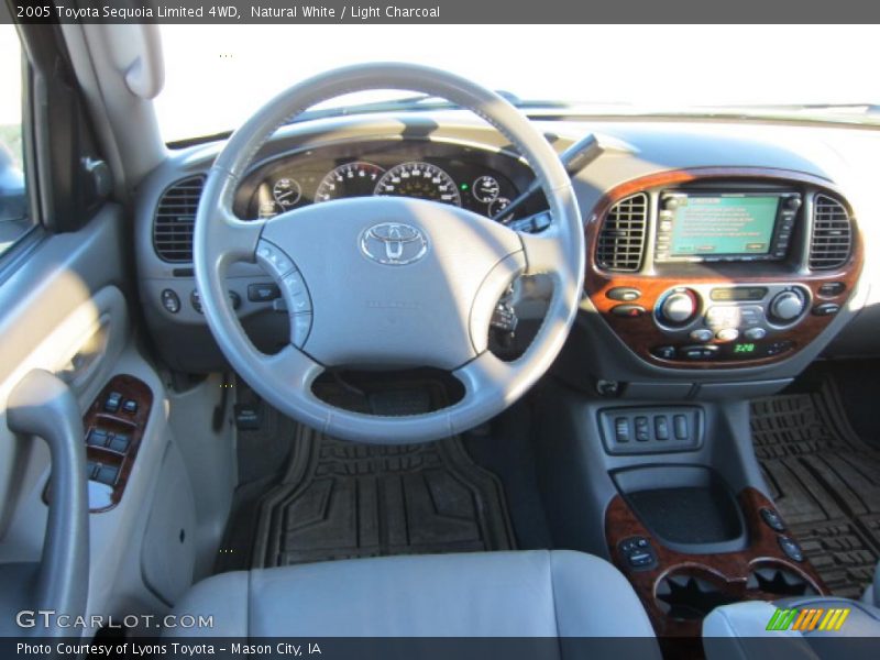 Natural White / Light Charcoal 2005 Toyota Sequoia Limited 4WD