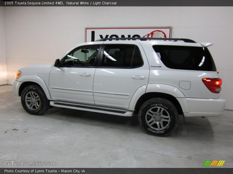 Natural White / Light Charcoal 2005 Toyota Sequoia Limited 4WD