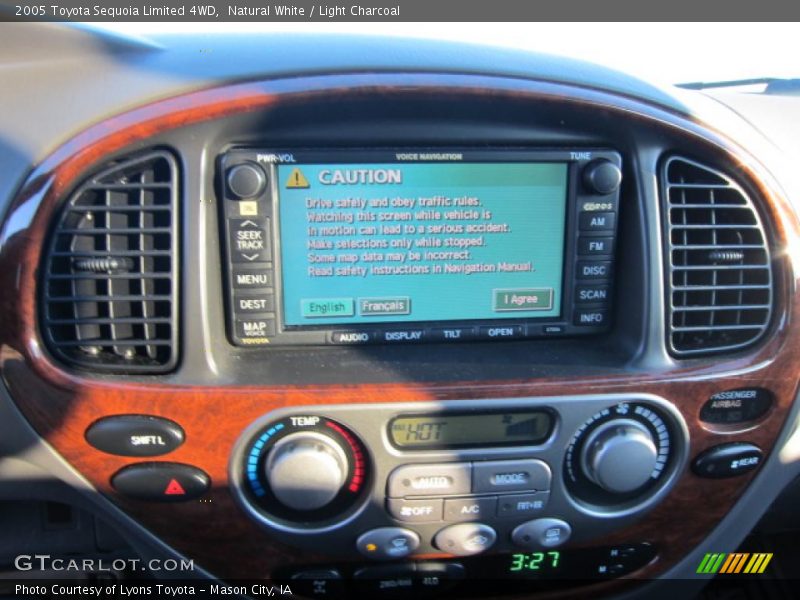 Navigation of 2005 Sequoia Limited 4WD