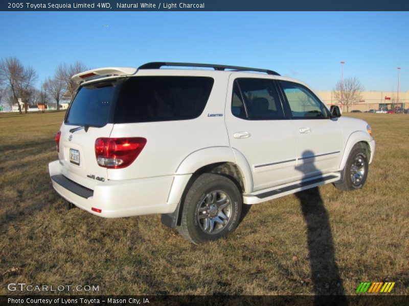 Natural White / Light Charcoal 2005 Toyota Sequoia Limited 4WD