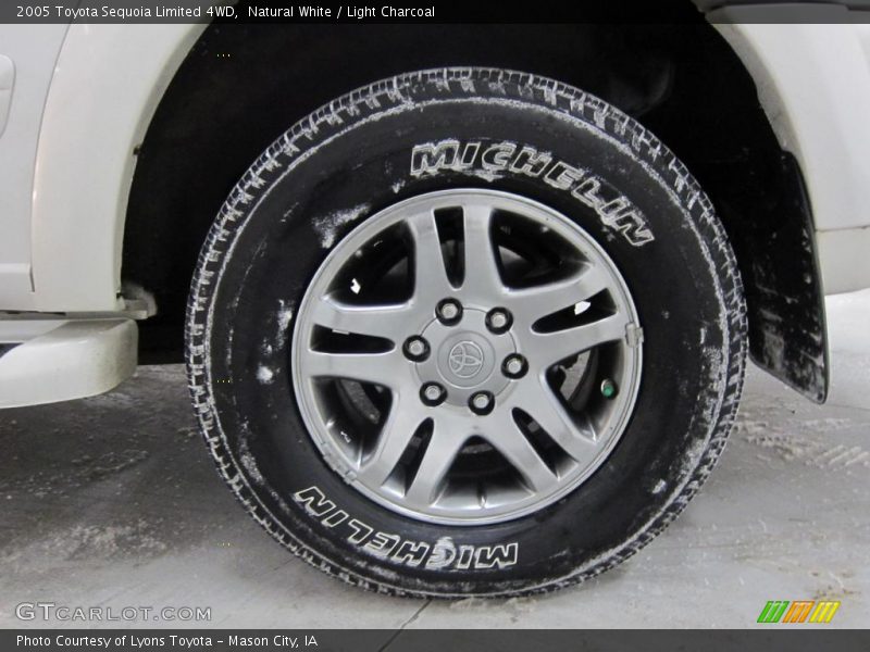 Natural White / Light Charcoal 2005 Toyota Sequoia Limited 4WD