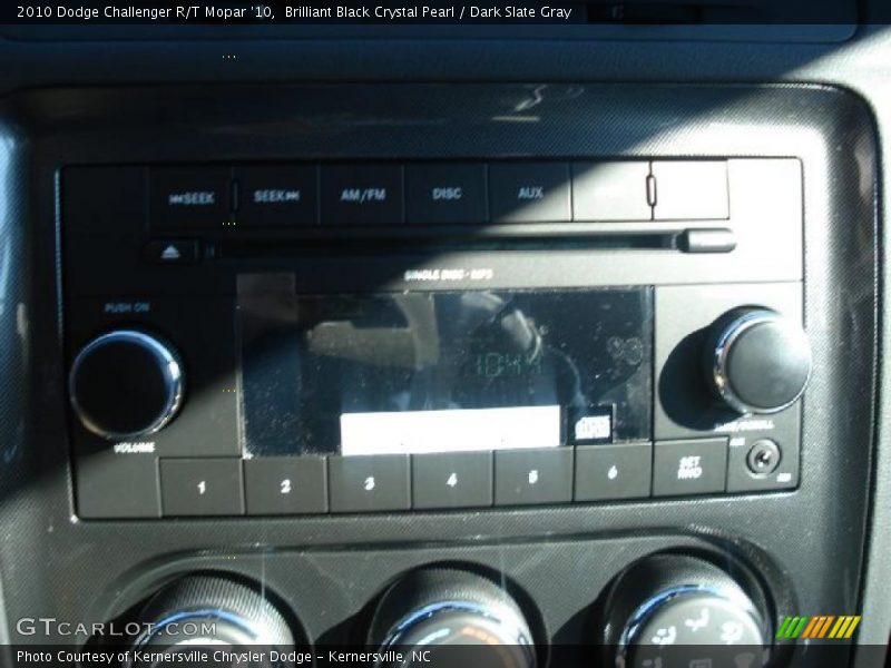 Controls of 2010 Challenger R/T Mopar '10