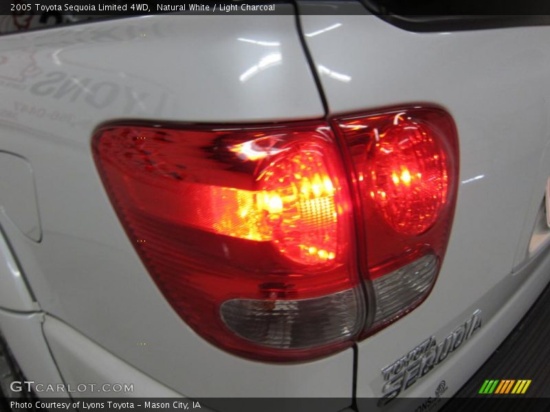 Natural White / Light Charcoal 2005 Toyota Sequoia Limited 4WD