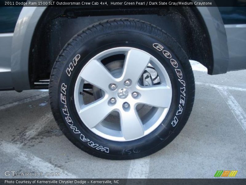  2011 Ram 1500 SLT Outdoorsman Crew Cab 4x4 Wheel