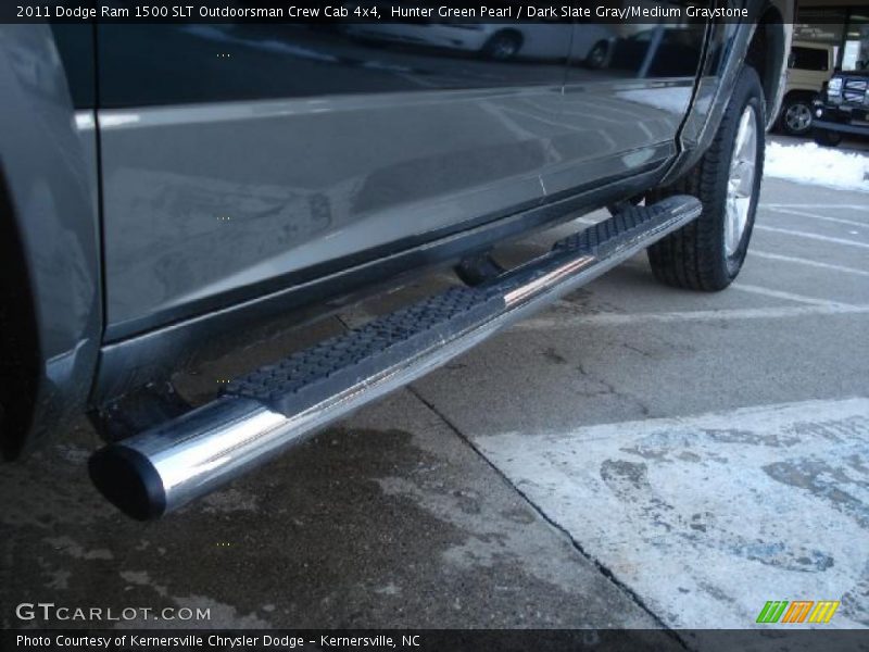 Hunter Green Pearl / Dark Slate Gray/Medium Graystone 2011 Dodge Ram 1500 SLT Outdoorsman Crew Cab 4x4