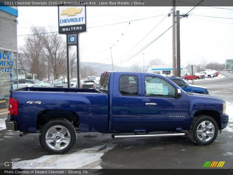  2011 Silverado 1500 LT Extended Cab 4x4 Laser Blue Metallic