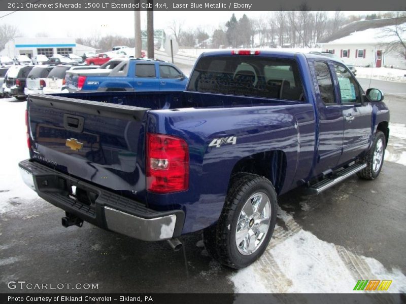  2011 Silverado 1500 LT Extended Cab 4x4 Laser Blue Metallic