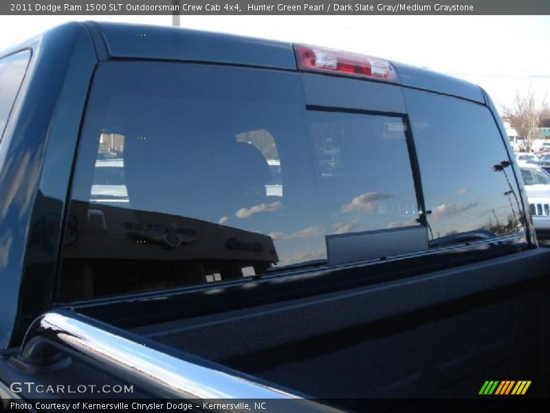 Hunter Green Pearl / Dark Slate Gray/Medium Graystone 2011 Dodge Ram 1500 SLT Outdoorsman Crew Cab 4x4