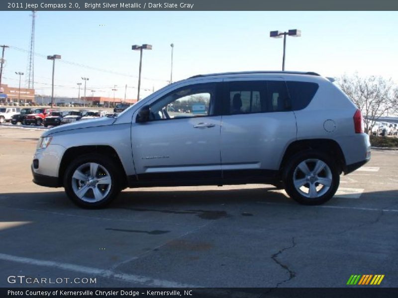 Bright Silver Metallic / Dark Slate Gray 2011 Jeep Compass 2.0
