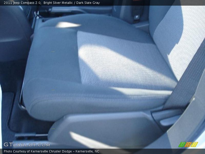 Bright Silver Metallic / Dark Slate Gray 2011 Jeep Compass 2.0