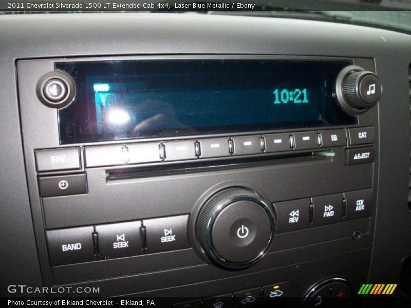 Controls of 2011 Silverado 1500 LT Extended Cab 4x4