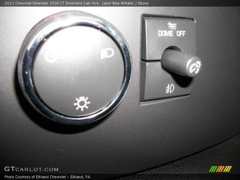 Controls of 2011 Silverado 1500 LT Extended Cab 4x4