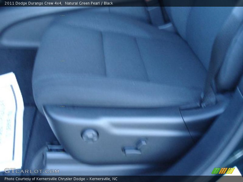 Natural Green Pearl / Black 2011 Dodge Durango Crew 4x4