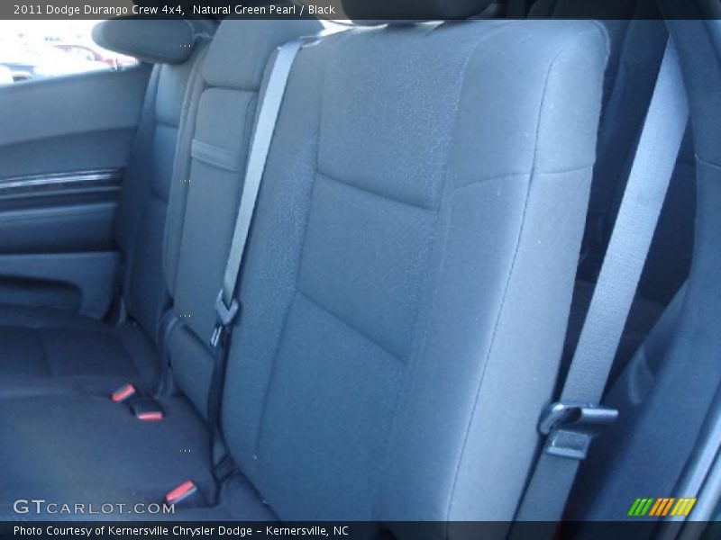 Natural Green Pearl / Black 2011 Dodge Durango Crew 4x4