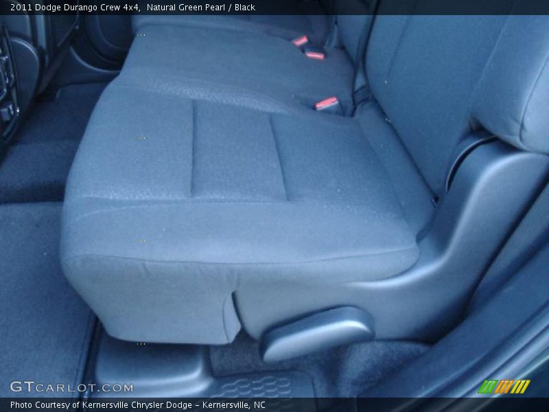 Natural Green Pearl / Black 2011 Dodge Durango Crew 4x4