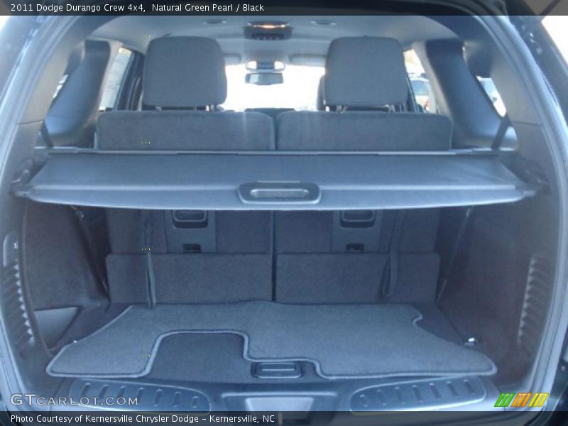 Natural Green Pearl / Black 2011 Dodge Durango Crew 4x4