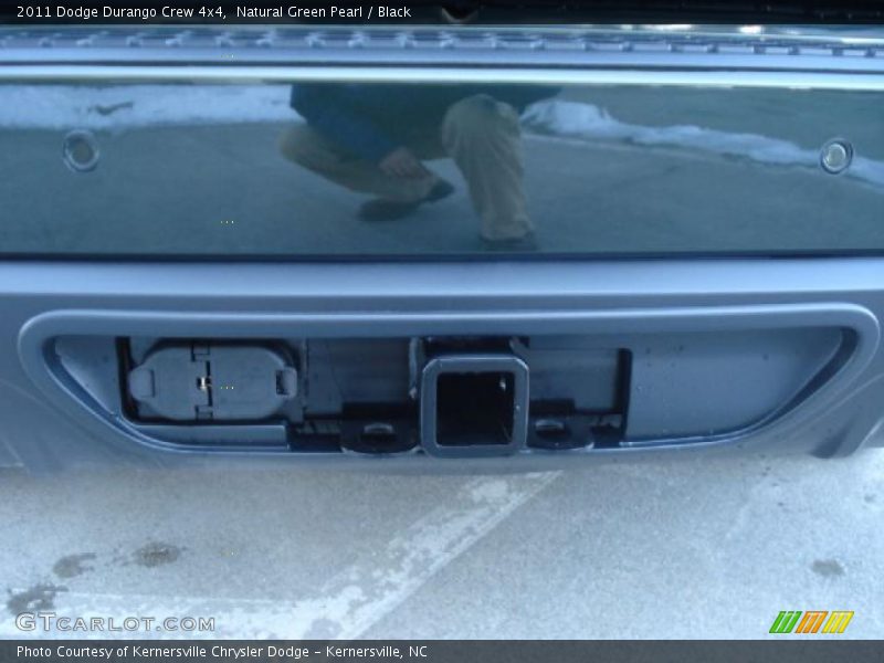 Natural Green Pearl / Black 2011 Dodge Durango Crew 4x4