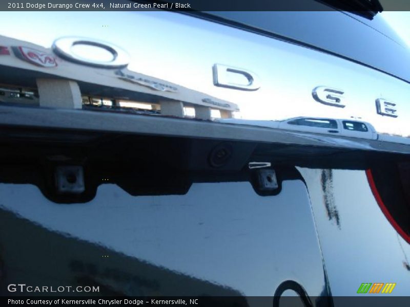 Natural Green Pearl / Black 2011 Dodge Durango Crew 4x4