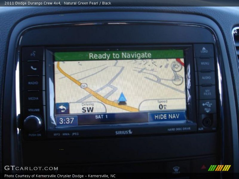 Navigation of 2011 Durango Crew 4x4