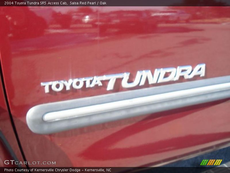 Salsa Red Pearl / Oak 2004 Toyota Tundra SR5 Access Cab