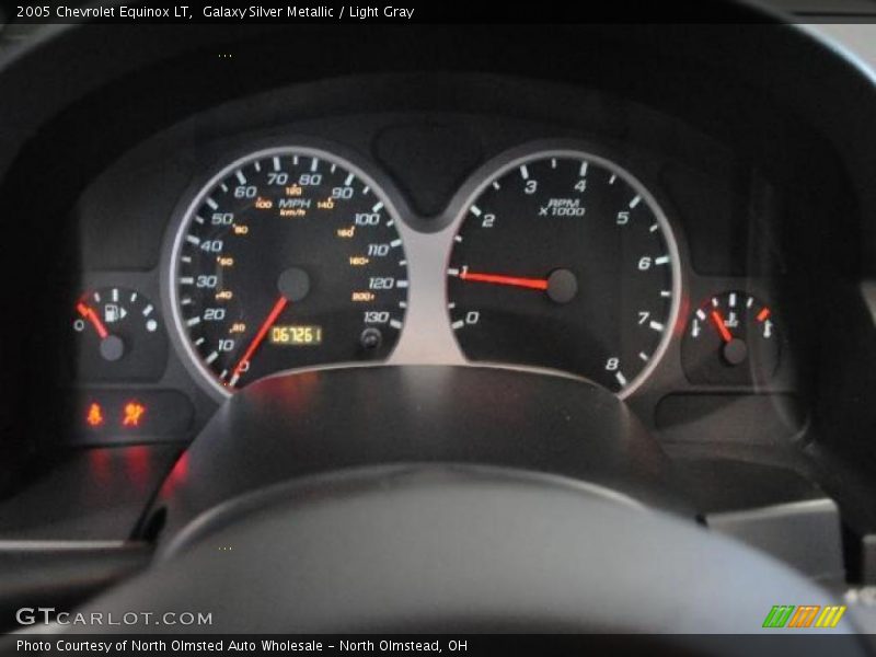 Galaxy Silver Metallic / Light Gray 2005 Chevrolet Equinox LT