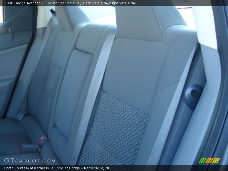 Silver Steel Metallic / Dark Slate Gray/Light Slate Gray 2008 Dodge Avenger SE