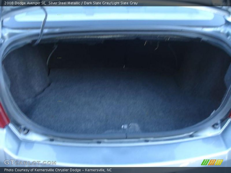Silver Steel Metallic / Dark Slate Gray/Light Slate Gray 2008 Dodge Avenger SE