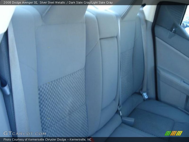 Silver Steel Metallic / Dark Slate Gray/Light Slate Gray 2008 Dodge Avenger SE