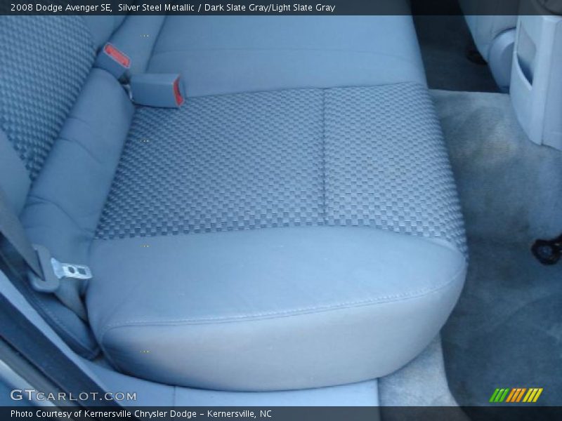 Silver Steel Metallic / Dark Slate Gray/Light Slate Gray 2008 Dodge Avenger SE