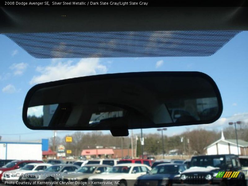 Silver Steel Metallic / Dark Slate Gray/Light Slate Gray 2008 Dodge Avenger SE