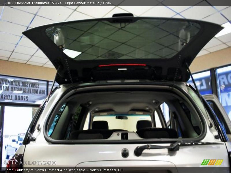 Light Pewter Metallic / Gray 2003 Chevrolet TrailBlazer LS 4x4