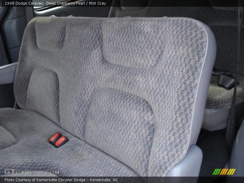 Deep Cranberry Pearl / Mist Gray 1998 Dodge Caravan