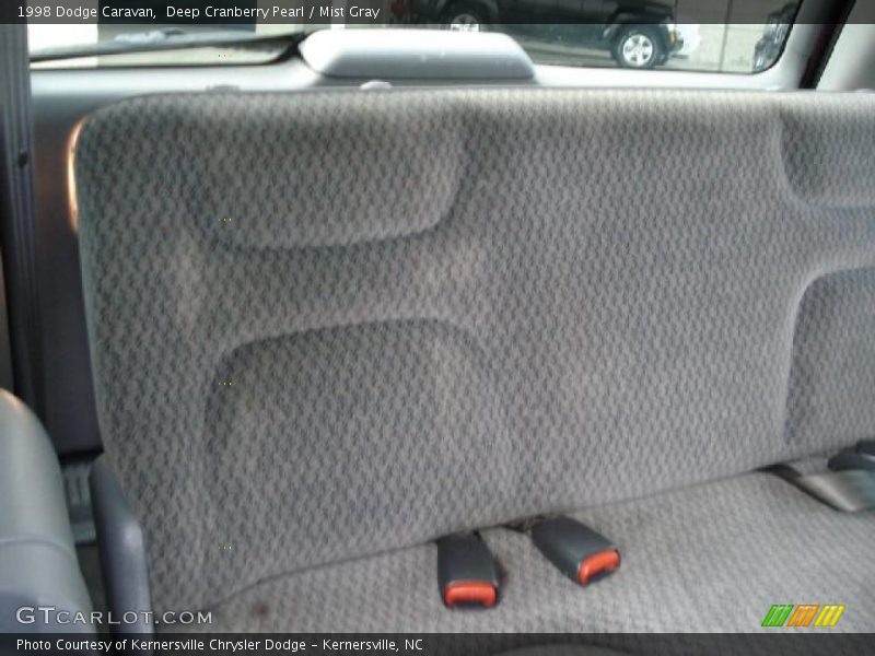 Deep Cranberry Pearl / Mist Gray 1998 Dodge Caravan