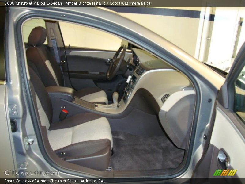 Amber Bronze Metallic / Cocoa/Cashmere Beige 2008 Chevrolet Malibu LS Sedan
