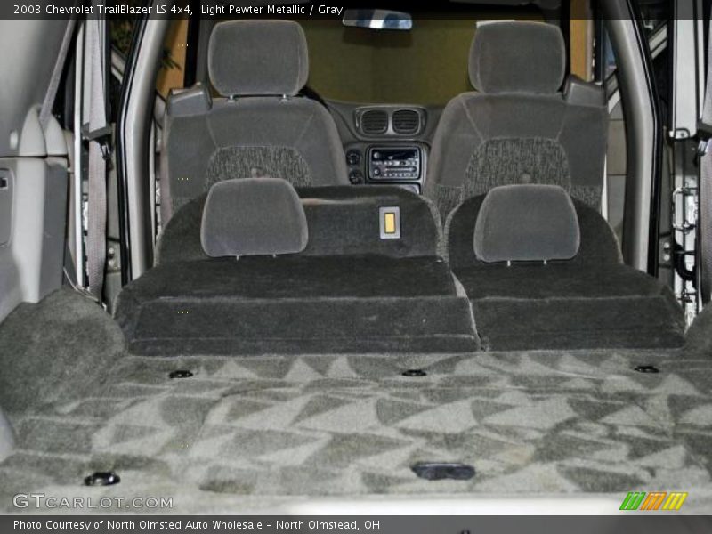 Light Pewter Metallic / Gray 2003 Chevrolet TrailBlazer LS 4x4