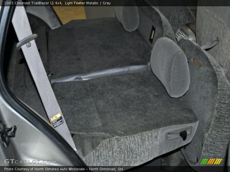 Light Pewter Metallic / Gray 2003 Chevrolet TrailBlazer LS 4x4