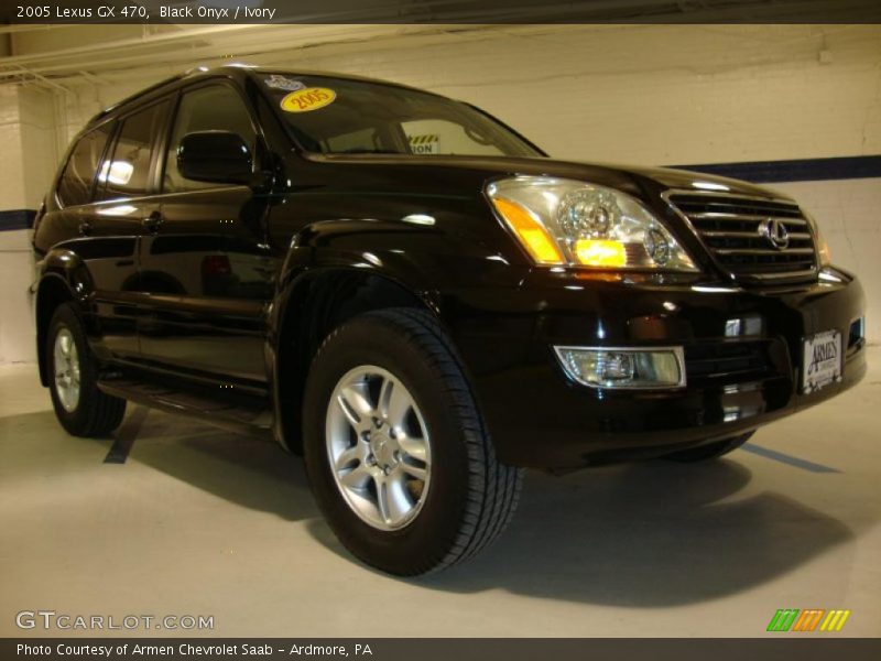 Black Onyx / Ivory 2005 Lexus GX 470