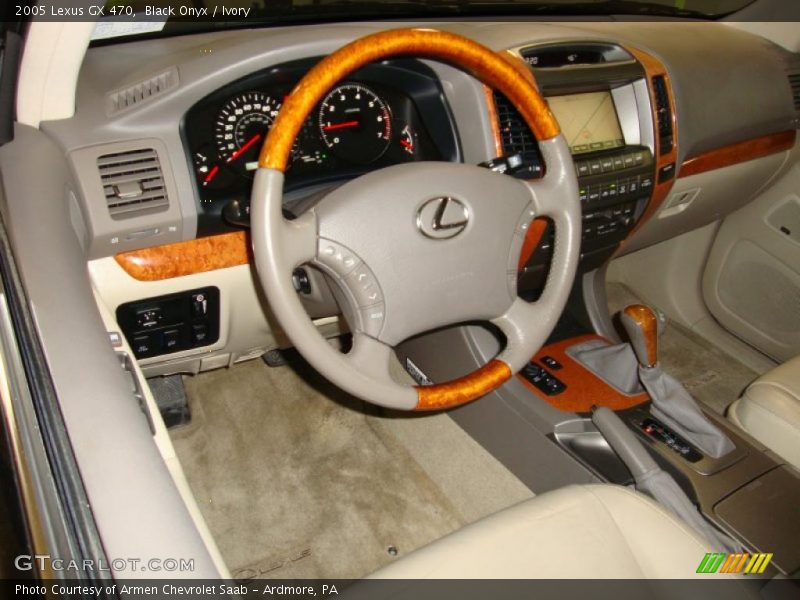 Black Onyx / Ivory 2005 Lexus GX 470