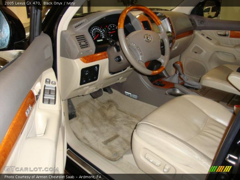 Black Onyx / Ivory 2005 Lexus GX 470